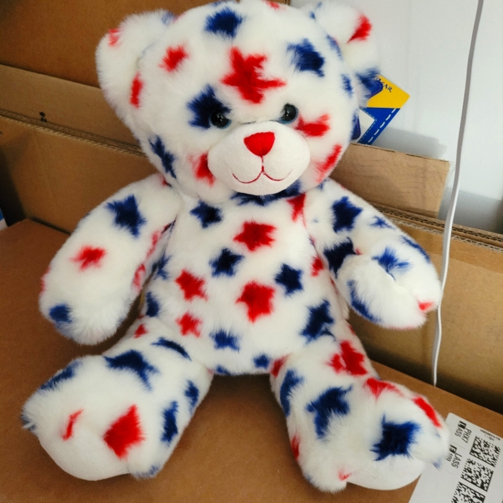 Build A Bear Collectors Limited Edition Retired Spirit Patriotic 4th July